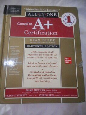 McGraw Hill CompTIA A+ Mike Meyers 11th Ed 2023 Book English Hardcover